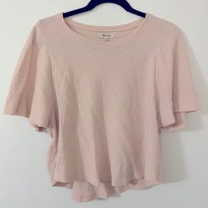 Madewell Flutter Sleeve Top